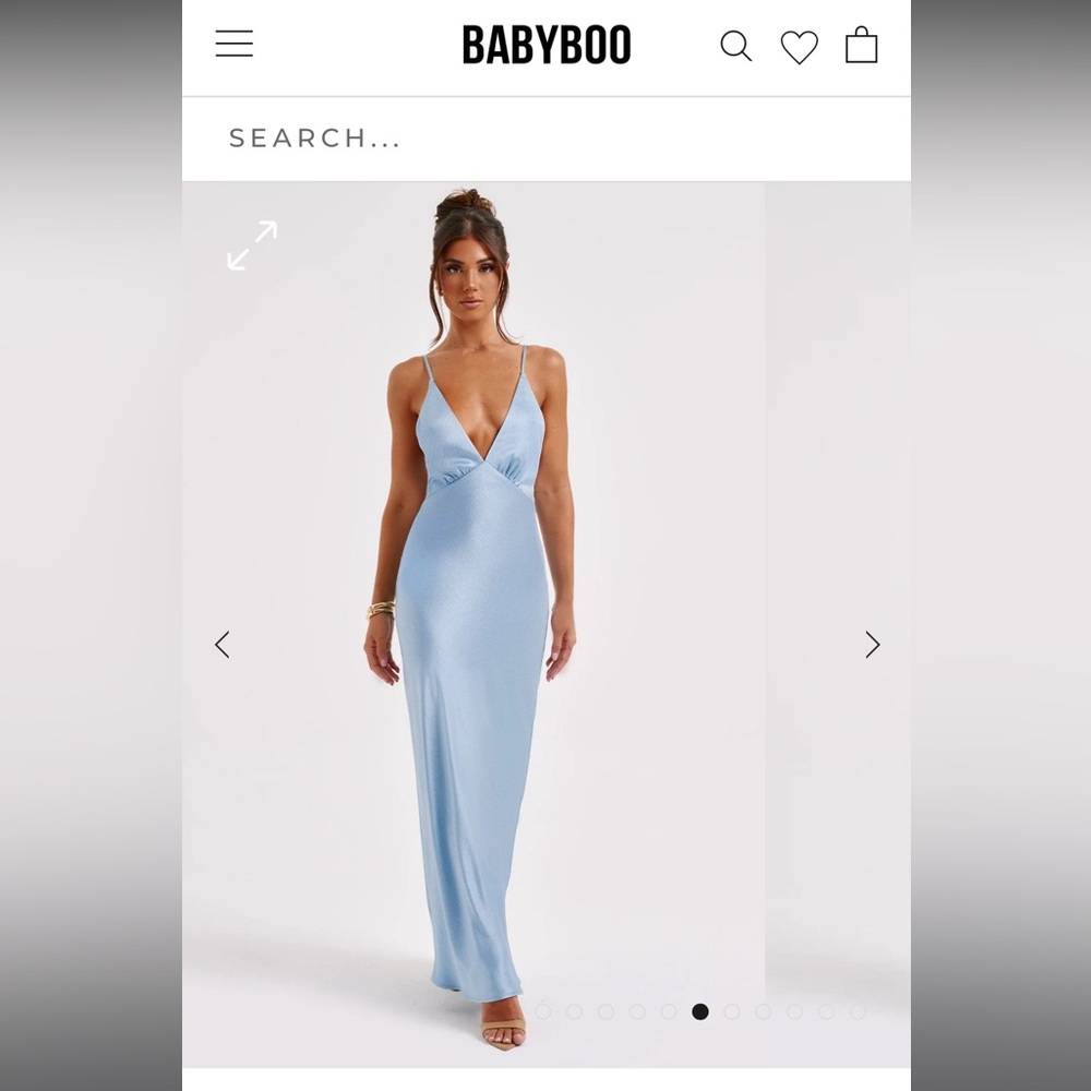 Babyboo Anja Maxi Dress Turquoise